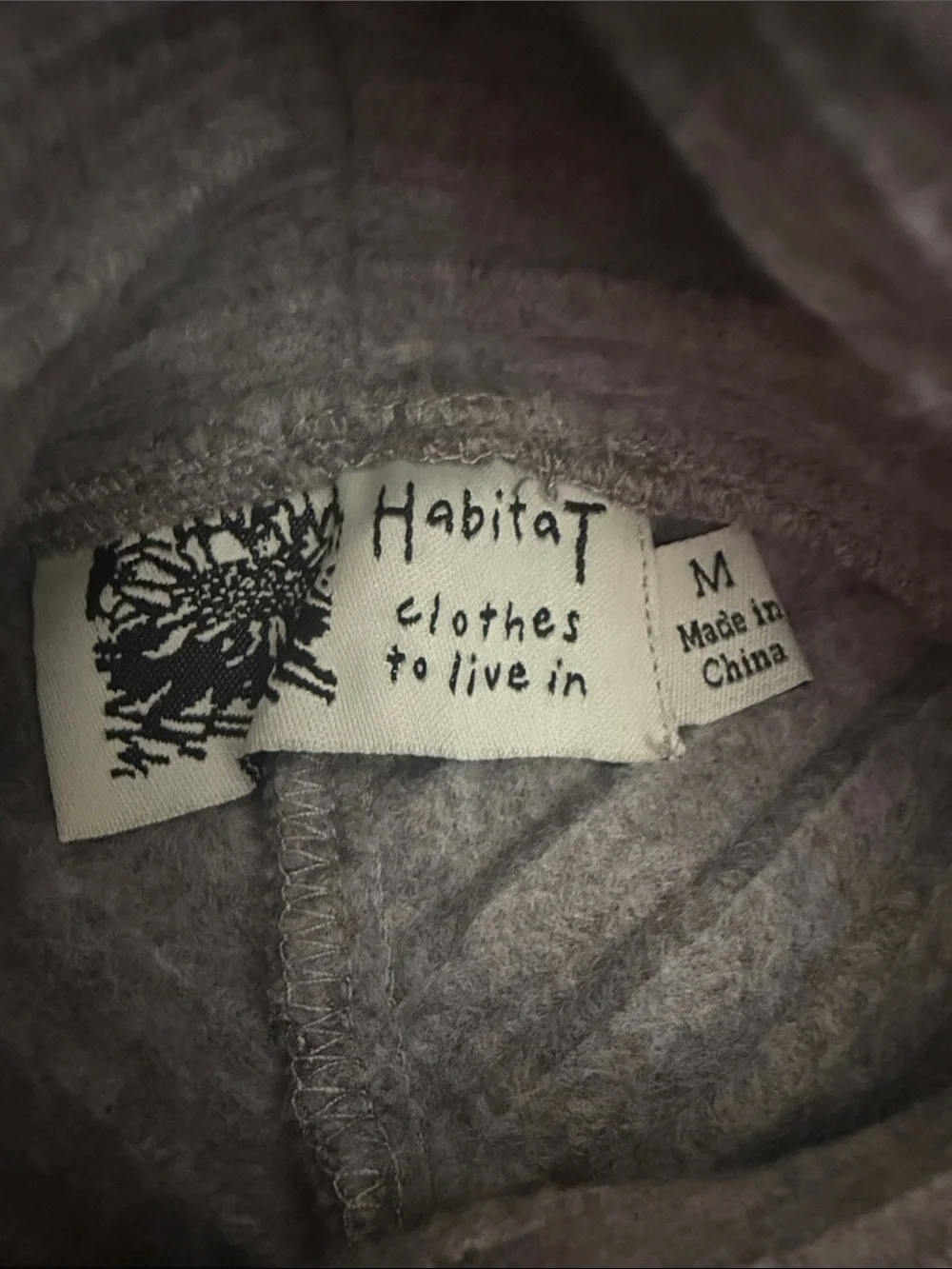Habitat relaxed cowl
